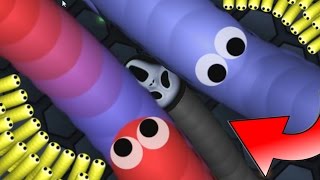 WORLD RECORD 6000000 MASS SLITHERIO HACK  New Mods Slitherio Invisible Scary Skin Gameplay [upl. by Legra916]