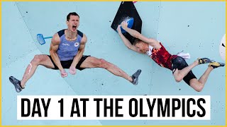 Olympic Climbing 2024 Day 1 Mens Boulder SemiFinal [upl. by Khalil]