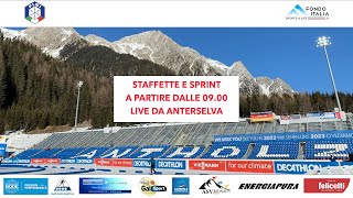 Biathlon Camp Ita e Coppa Italia Fiocchi  Staffette e Sprint  ANTERSELVA [upl. by Tadd]