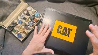 CATERPILLAR Cat LEATHER Steel Toe Work Boot Review BOOTS UNBOXED Construction Electrician Mechanic [upl. by Rabaj808]