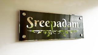 Premium Quality House Name Boards [upl. by Yelsa]