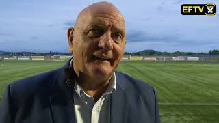 POSTMATCH REACTION  Dick Campbell v Brechin City [upl. by Aramad]