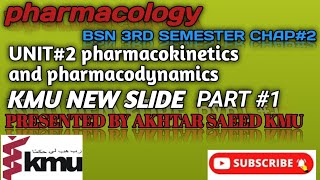 pharmacodynamics pharmacology bsc nursing 3rdsemesterbsnbsnursing pharmacodynamics [upl. by Sheryl316]