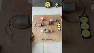 Multipulley Dynamo • Dc Motor  shortsfeed dcmotor tech education youtubeshorts experiment [upl. by Eimas]