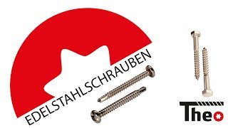 Edelstahlschrauben  Edelstahlsorten und Schraubenformen [upl. by Patrica]