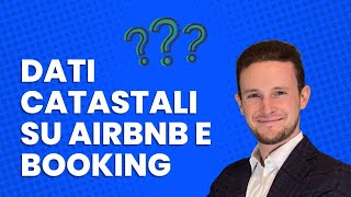 Nuova legge EU Come inserire i dati catastali su Airbnb e Booking [upl. by Cyma]