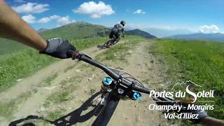 Nouvelle piste de VTT aux Crosets [upl. by Acceb]