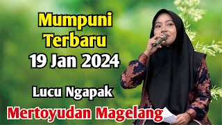 Mumpuni TERBARU 19 Jan 2024  Ceramah Ngapak Lucu Ustadzah Mumpuni Handayayekti Terbaru [upl. by Keely]