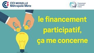 Crowdfunding  Financement participatif  Ça me concerne [upl. by Einhpets]