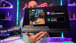 The Best Budget Monitor for all your needs The Arzopa 156in 1080p with HDR [upl. by Razaele]