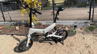 SachsenRAD F12 EBike Test Das perfekte Faltrad für den ÖPNV [upl. by Sidnac]