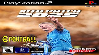 PES EFOOTBALL PS2 LANÇAMENTO XITO PATCH 2025 [upl. by Hamner468]