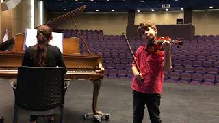 Oscar RiedingConcertino in ungarischer Weiseop21 Yoav Kremer 7 years old [upl. by Blanc]