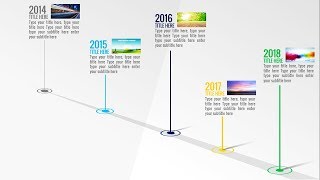 Animated PowerPoint Timeline Slide Design Tutorial [upl. by Abihsat638]