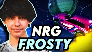 NEW NRG PRODIGY  FROSTY ROCKET LEAGUE MONTAGE NEVER BEFORE SEEN GOALS [upl. by Ahsil]