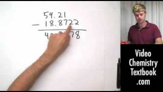 Add and Subtract with Significant Figures 16 [upl. by Selfridge]