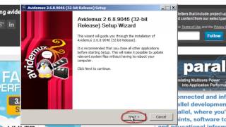 Avidemux 268 v2 Download amp Install [upl. by Gizela587]