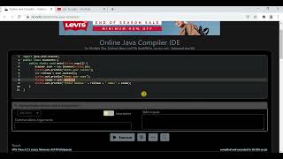 JDoodle Java Online Compiler  How to give input  Interactive Mode  Java Tutorial for beginners [upl. by Cheng633]