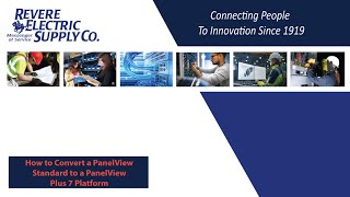 Convert PanelView Standard to PanelView Plus 7 Platform [upl. by Minor]
