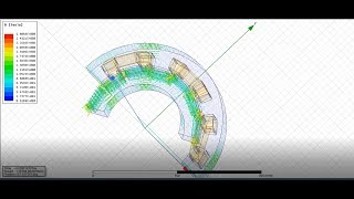 Design High Speed Motor PMSM with ANSYS Electronic v182 part3 [upl. by Ytnom558]