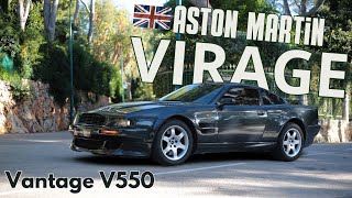 Essai de lAston Martin Virage V550 V8 Vantage lune des premières supercars au monde [upl. by Ludlew966]