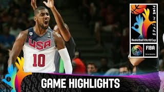 USA v Serbia  Game Highlights  Final  2014 FIBA Basketball World Cup [upl. by Deys]