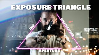 Exposure Triangle Explained For Beginners [upl. by Zared]