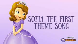 Sofia The First  Theme Song  Lyrics [upl. by Dub]