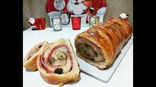 PAN DE JAMON NAVIDEÑONAVIDAD  Silvana Cocina❤ [upl. by Cita898]