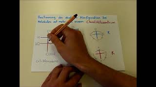 RS Konfiguration Fischerprojektion mit 2 Chiralitätszentren [upl. by Marylynne]