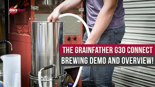 The GrainFather AllinOne Brewing System with Bluetooth Connect  MoreBeer [upl. by Korie295]