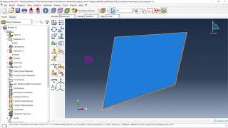 Finite Element Method  Example  Complete Linear Analysis in ABAQUS [upl. by Artekal]