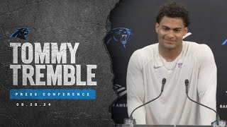 Tommy Tremble is optimistic about Week 1 [upl. by Weisbart]