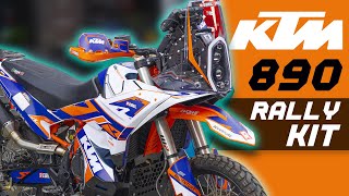 NEW Ktm 890 Adventure Rally Build 2024 [upl. by Redleh]