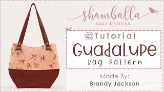 The Guadalupe Bag  Full TutorialShamballa Bags [upl. by Inalaehon]