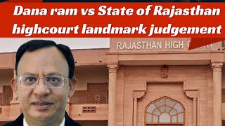 Rajasthan HC FIRChargesheet Alone Not Grounds to Reject Candidature [upl. by Niuqram246]