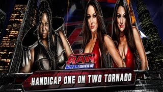 WWE 13 Kharma vs The Bella Twins [upl. by Barolet]