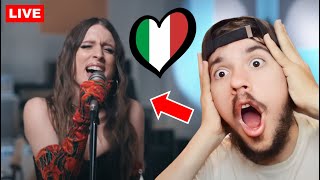 Angelina Mango  Fila Indiana Live  Italy 🇮🇹 Eurovision 2024  REACTION [upl. by Nosna]