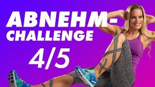 Abnehmen Challenge Fettverbrennung amp Ganzkörpertraining I Teil 4 [upl. by Henrietta682]