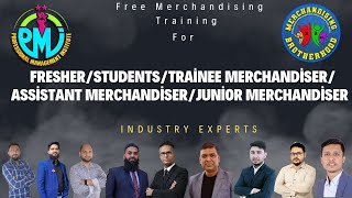 Free merchandising training for traineeassistant merchandiser or Fresher or student [upl. by Roberto]