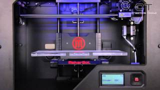 MakerBot Replicator 2 3D printer In English [upl. by Aeduj677]