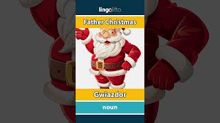 🇬🇧🇵🇱 Father Christmas  Gwiazdor  learn English  Uczmy się angielskiego [upl. by Fondea]