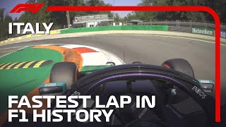 The Fastest Lap In F1 History  Lewis Hamiltons Pole Lap  2020 Italian Grand Prix  Pirelli [upl. by Nora]