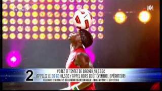 Iya  Demi Finale  Freestyle football  Incroyable Talent 2010 [upl. by Dnalra]