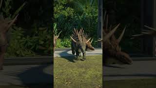 Chungkingosaurus Release Animation jurassicworld jurassicworldevolution2 chungkingosaurus [upl. by Eceirtal]