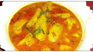 Bhetki Macher Jhol  Aloo Fulkopi Diye Bhetki Mach  Bhetki Fish Curry Famous Bengali Fish Curry [upl. by Leirud]