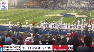 1 Bryant Hornets vs 2 Parkview Patriots I do not own the rights to this music [upl. by Ttoile]