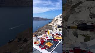 Santorini Greece  DescriptionAlert⬇️ travel travelvlog greece santorini santorinisunset [upl. by Haeluj]