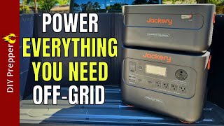 Power The Most Important Parts of Your Home Jackery 2000 Plus Solar Generator Review [upl. by Silado]