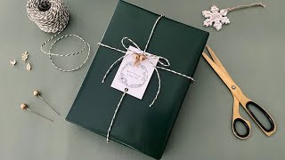 2024 Christmas Gift Wrap  Mystic Dark Green  聖誕包裝  神秘墨綠 [upl. by Jeromy]